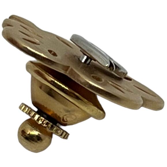 AVON Silver Bird in Gold Tree Pin, Removable Tree, 9" x 9", Good Condition - Picture 3 of 7